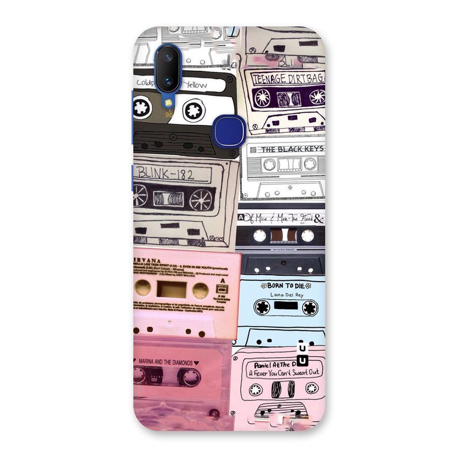 Casette Rolling Back Case for Vivo V11