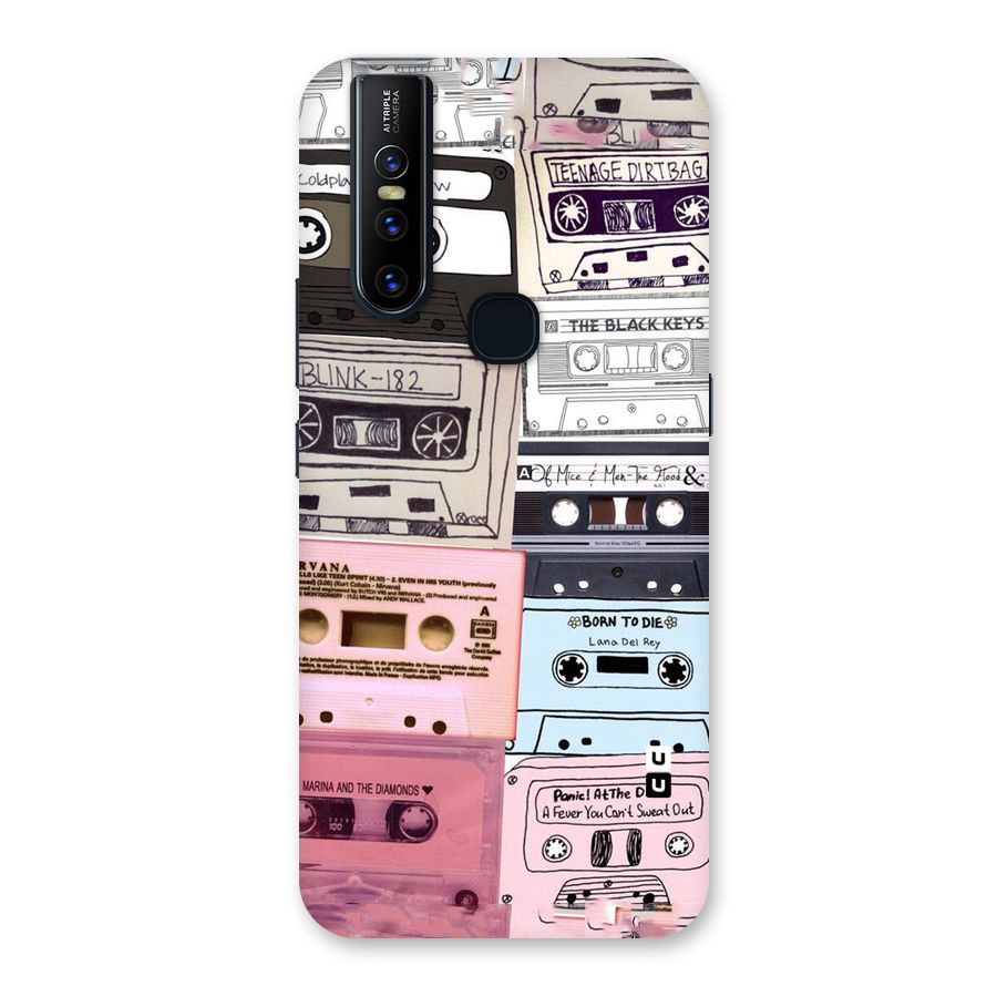 Casette Rolling Back Case for Vivo V15