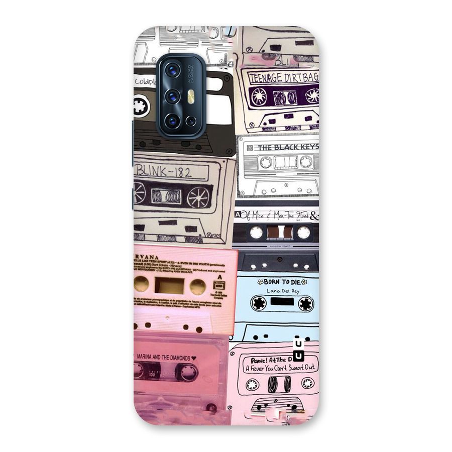Casette Rolling Back Case for Vivo V17