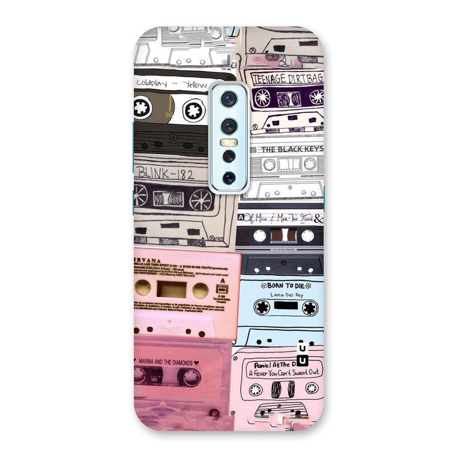Casette Rolling Back Case for Vivo V17 Pro
