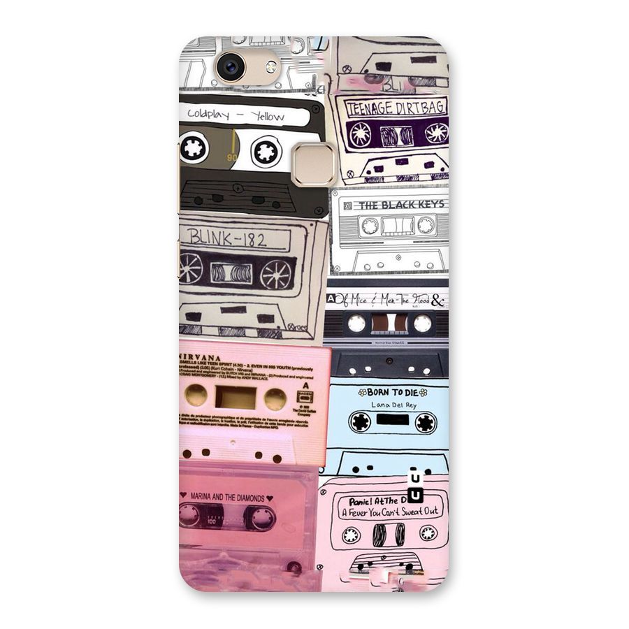 Casette Rolling Back Case for Vivo V7