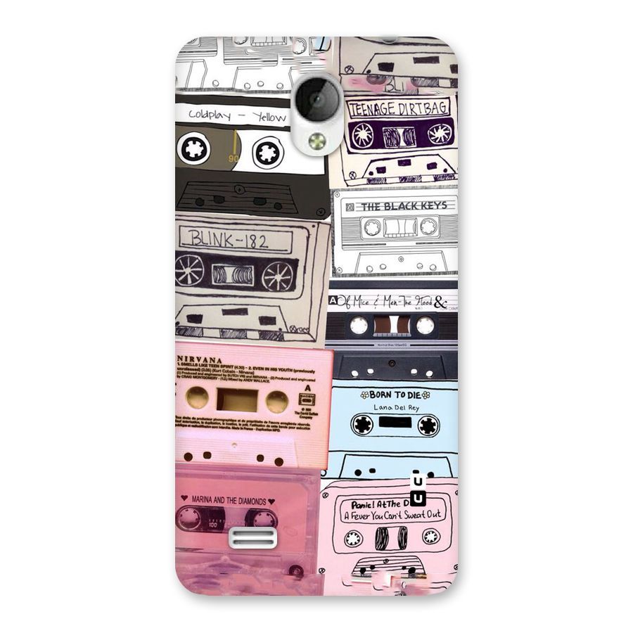 Casette Rolling Back Case for Vivo Y21