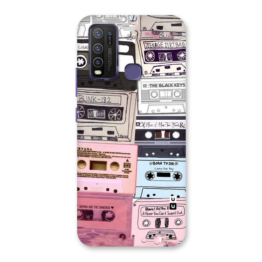 Casette Rolling Back Case for Vivo Y30
