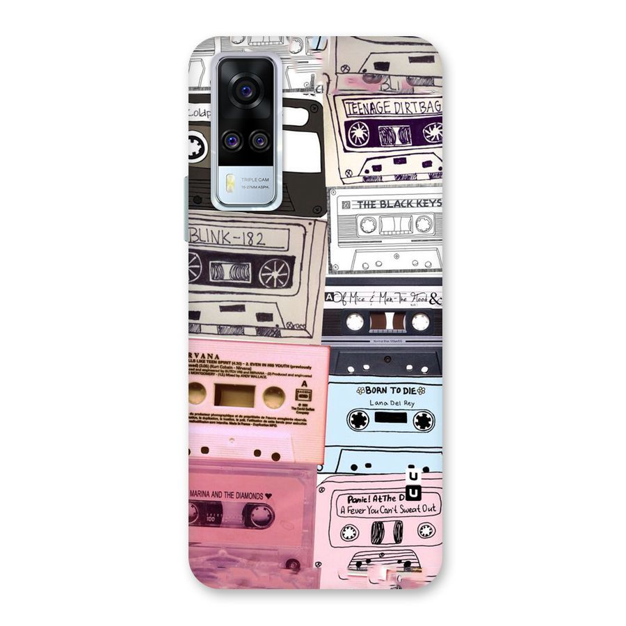 Casette Rolling Back Case for Vivo Y31