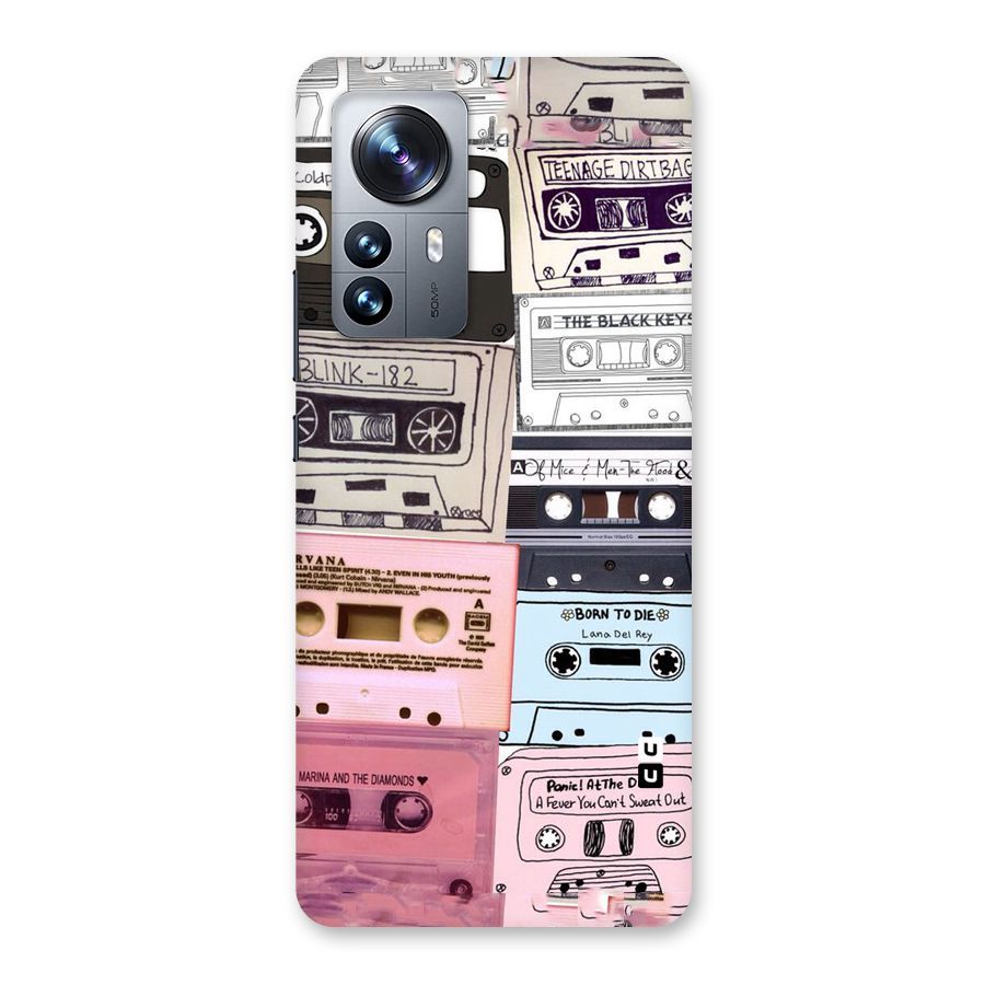 Casette Rolling Back Case for Xiaomi 12 Pro