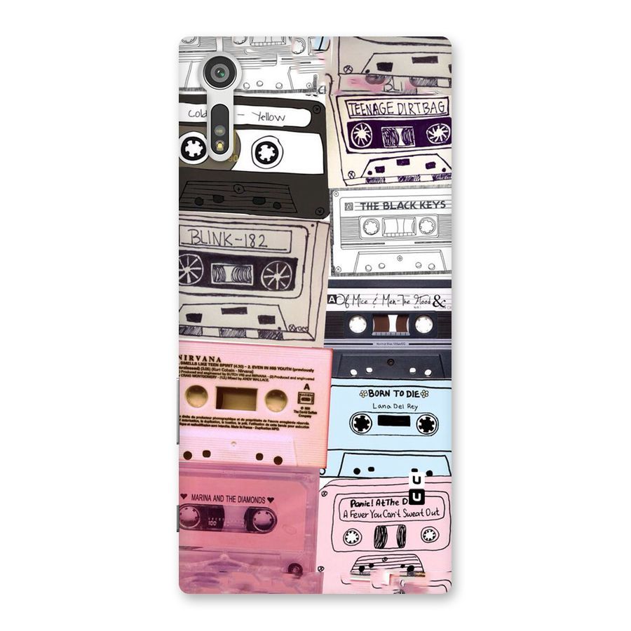 Casette Rolling Back Case for Xperia XZ