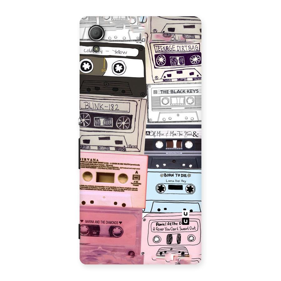 Casette Rolling Back Case for Xperia Z3 Plus