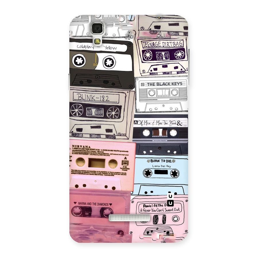 Casette Rolling Back Case for Yu Yureka