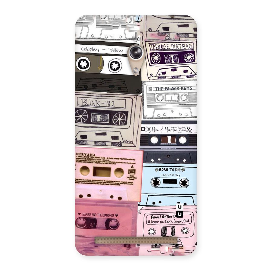Casette Rolling Back Case for Zenfone 6