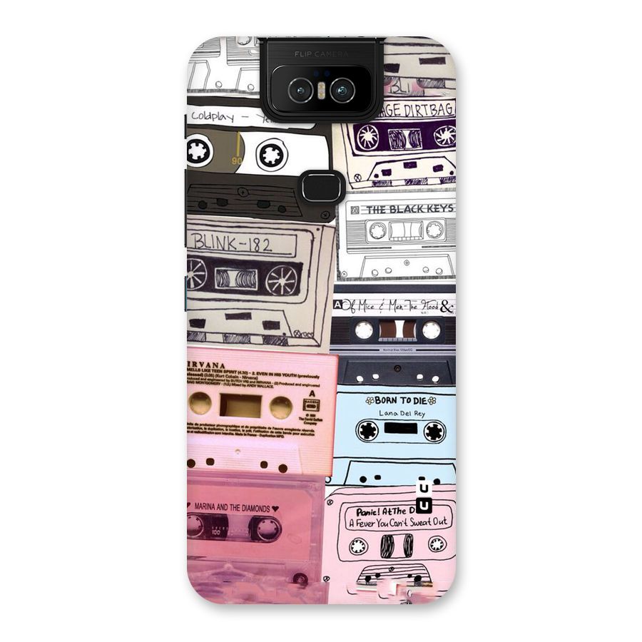 Casette Rolling Back Case for Zenfone 6z