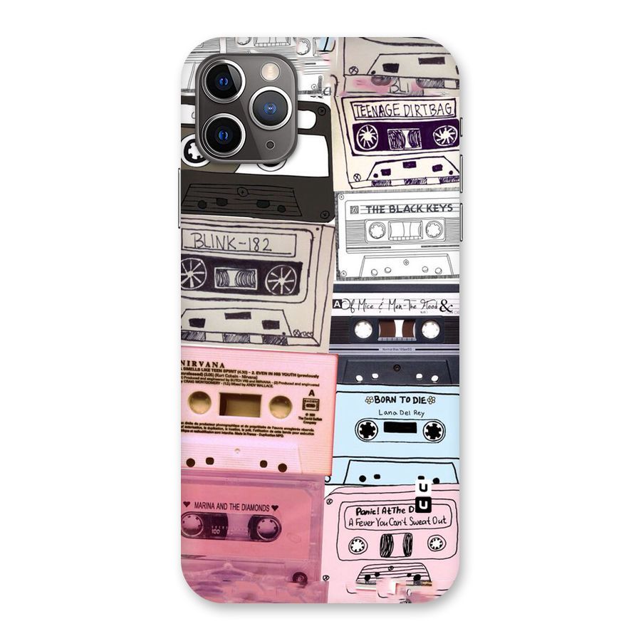 Casette Rolling Back Case for iPhone 11 Pro Max
