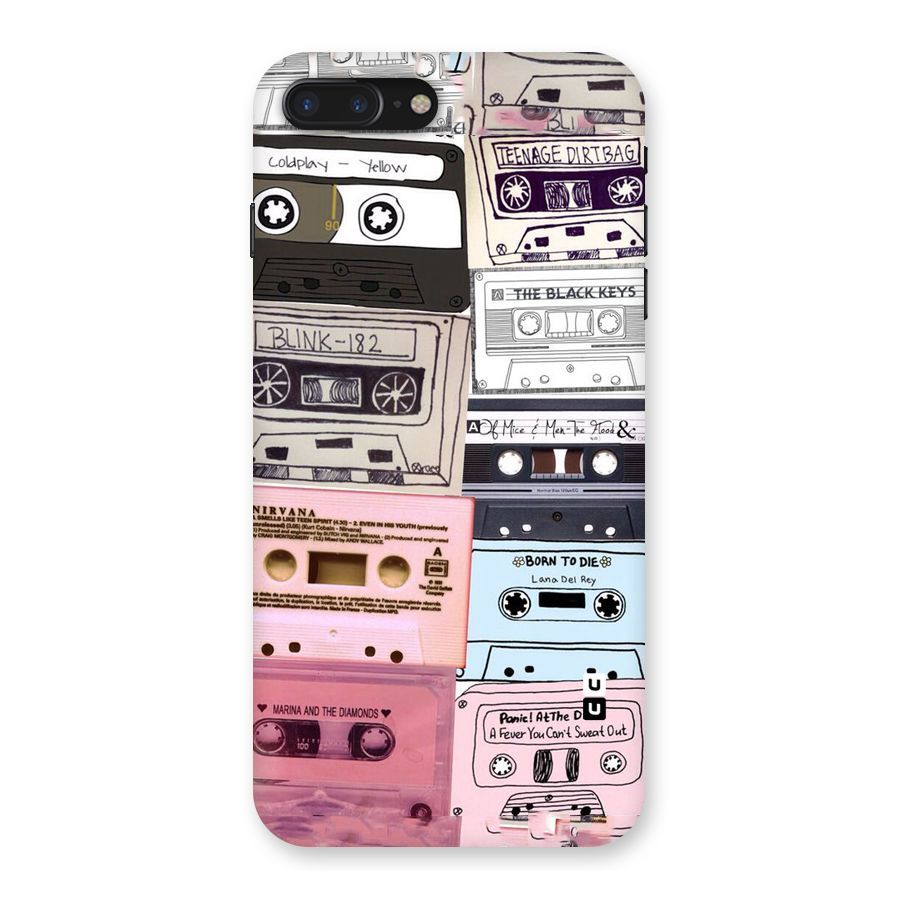 Casette Rolling Back Case for iPhone 7 Plus