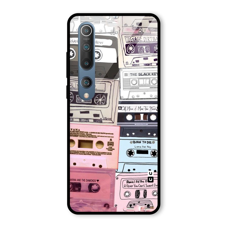 Casette Rolling Glass Back Case for Mi 10