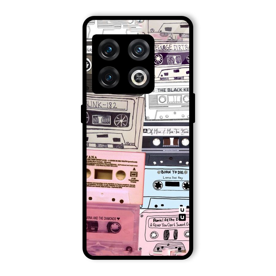 Casette Rolling Glass Back Case for OnePlus 10 Pro 5G