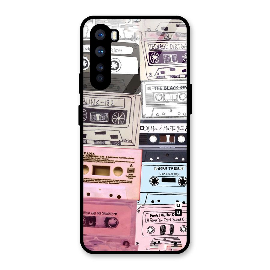 Casette Rolling Glass Back Case for OnePlus Nord