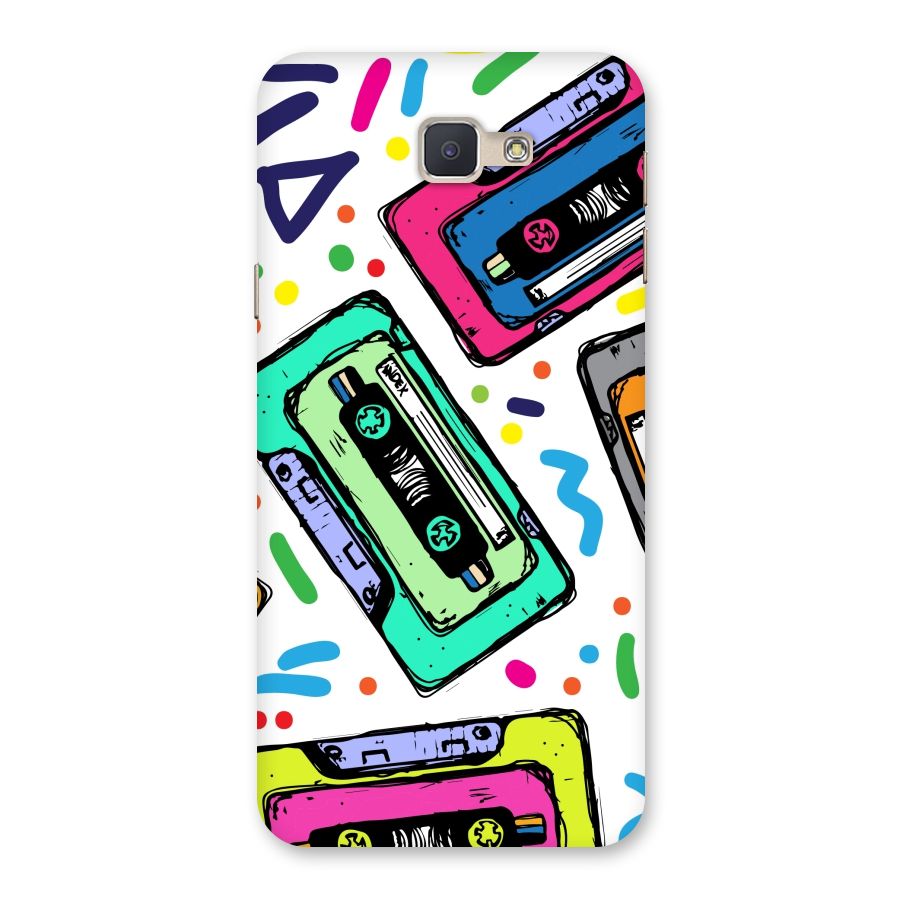 Cassette Pattern Back Case for Galaxy J5 Prime