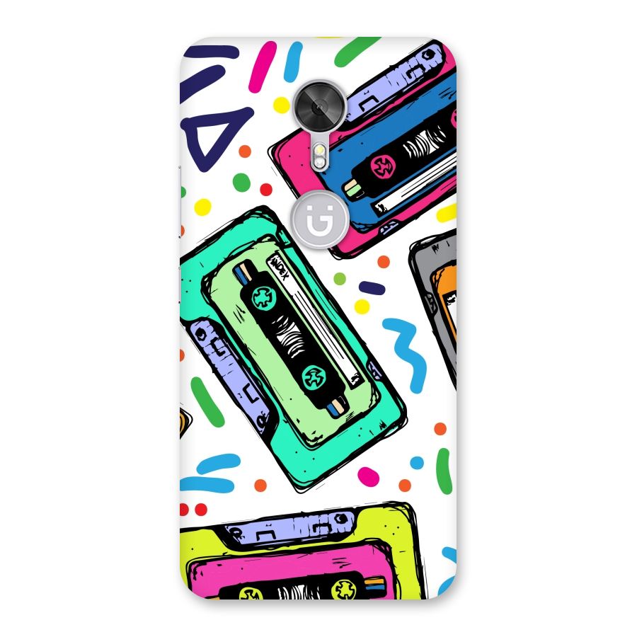 Cassette Pattern Back Case for Gionee A1