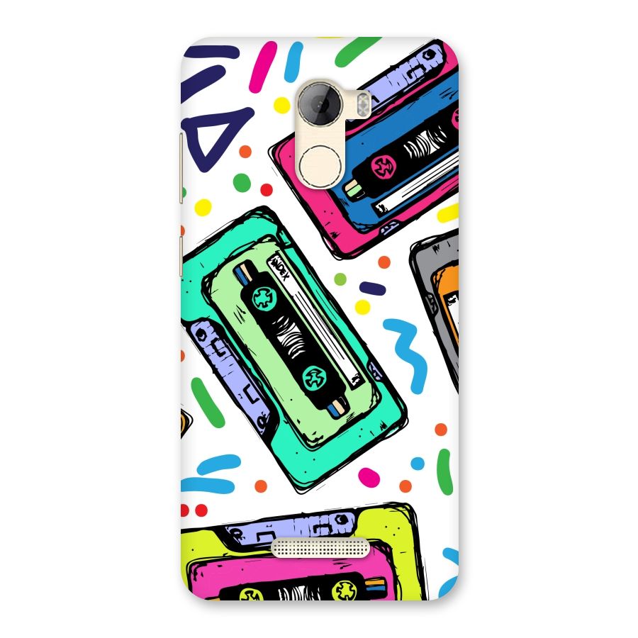 Cassette Pattern Back Case for Gionee A1 LIte