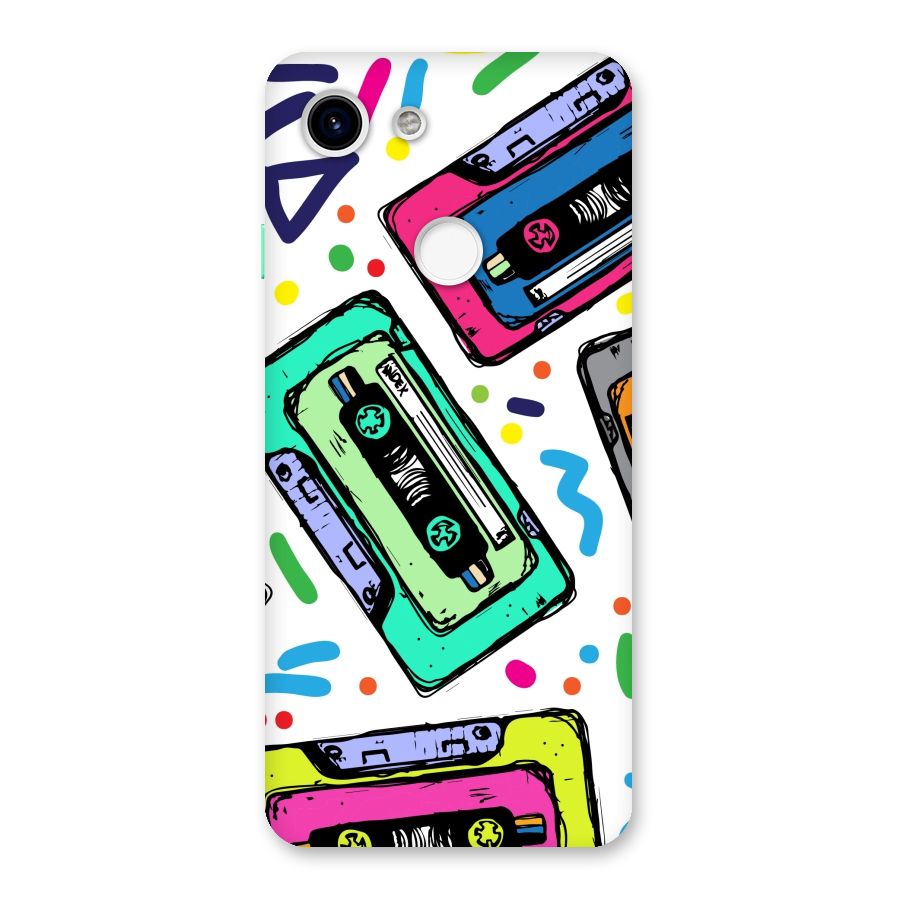 Cassette Pattern Back Case for Google Pixel 3
