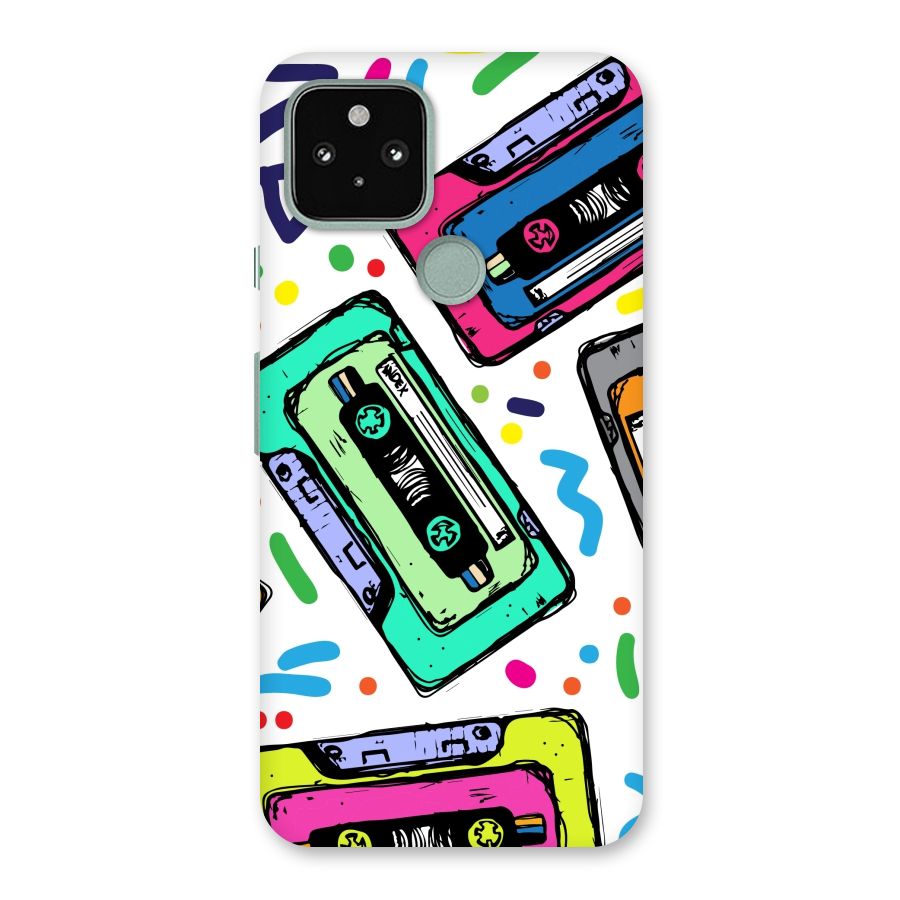 Cassette Pattern Back Case for Google Pixel 5