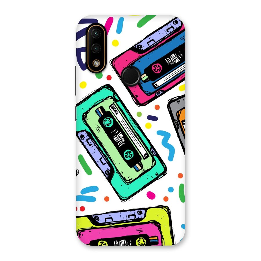 Cassette Pattern Back Case for Lenovo A6 Note