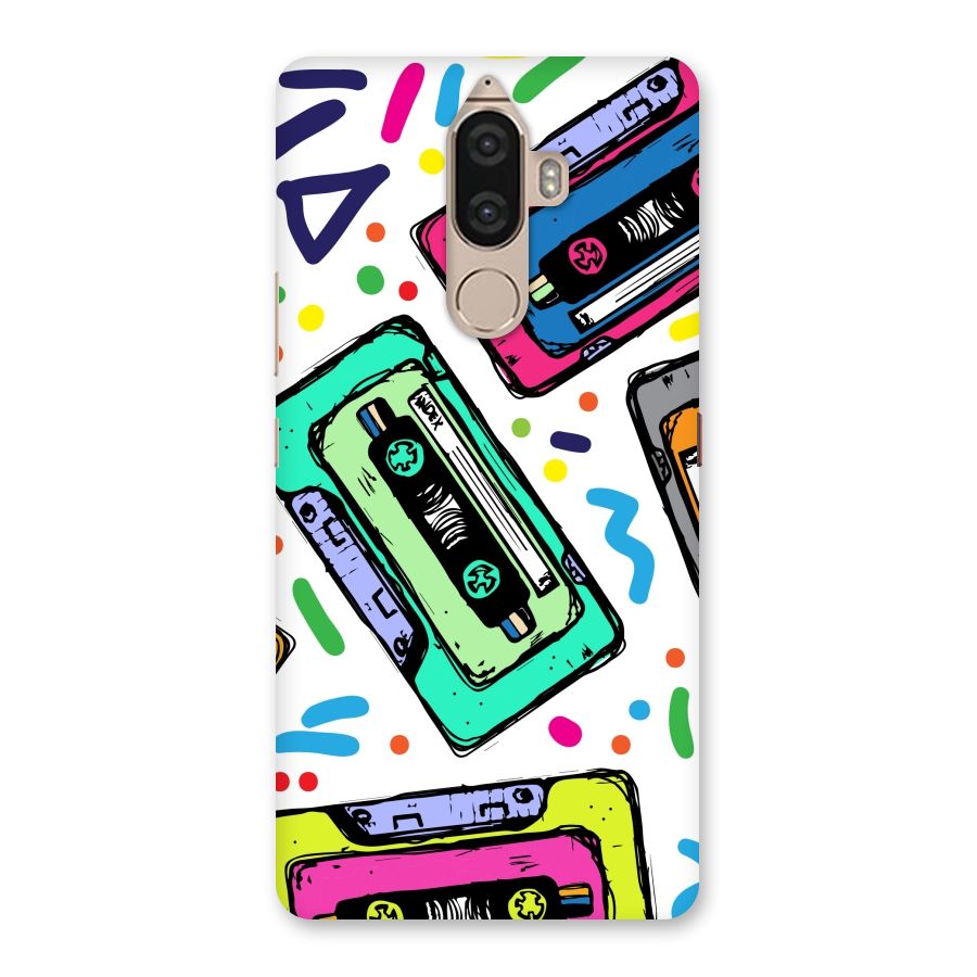 Cassette Pattern Back Case for Lenovo K8 Note