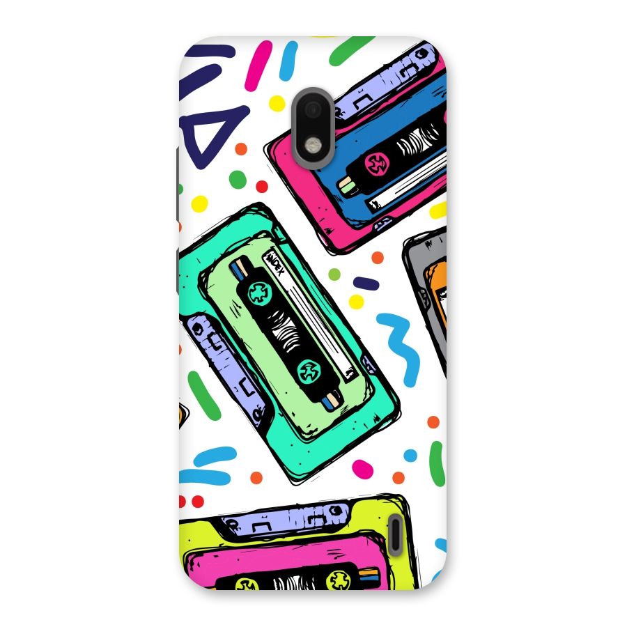 Cassette Pattern Back Case for Nokia 2.2