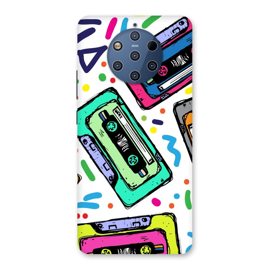 Cassette Pattern Back Case for Nokia 9 PureView