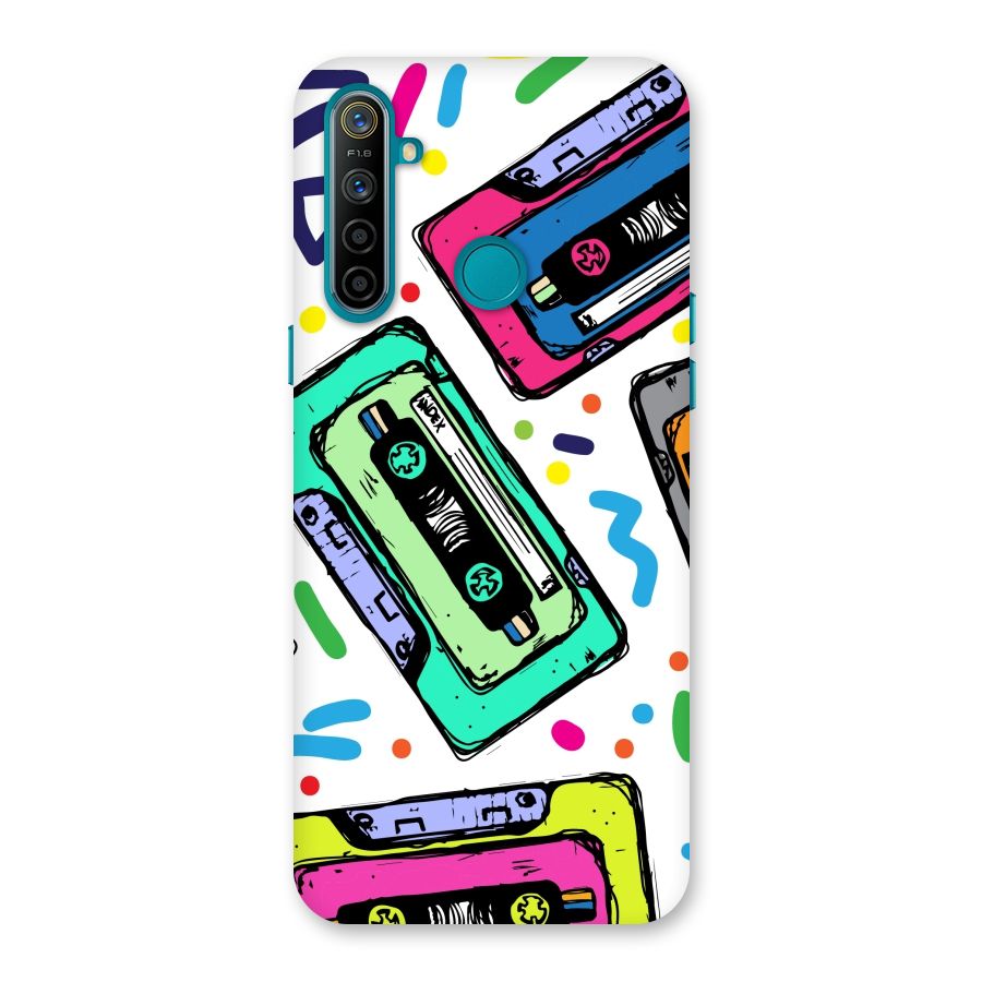 Cassette Pattern Back Case for Realme 5i