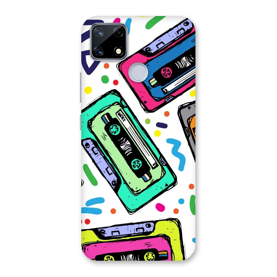 Cassette Pattern Back Case for Realme Narzo 20