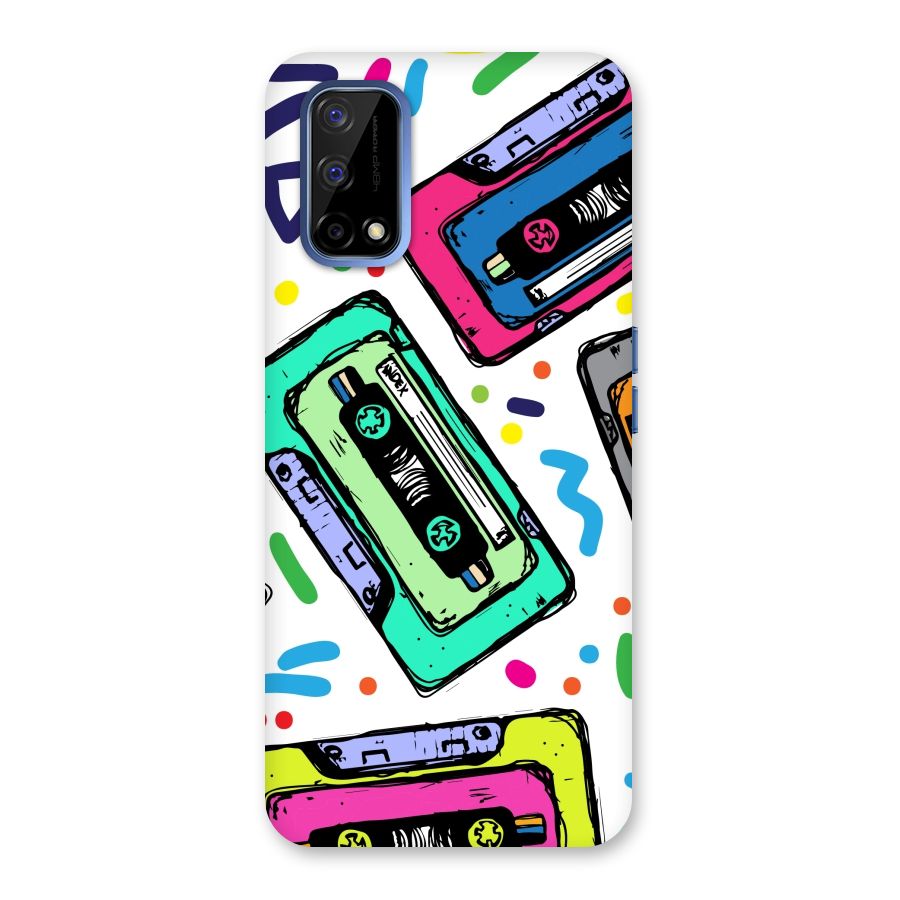 Cassette Pattern Back Case for Realme Narzo 30 Pro