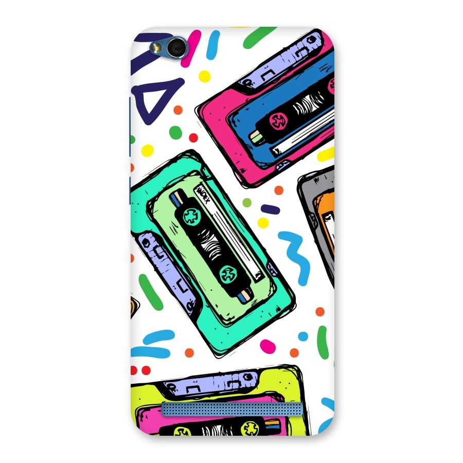 Cassette Pattern Back Case for Redmi 5A