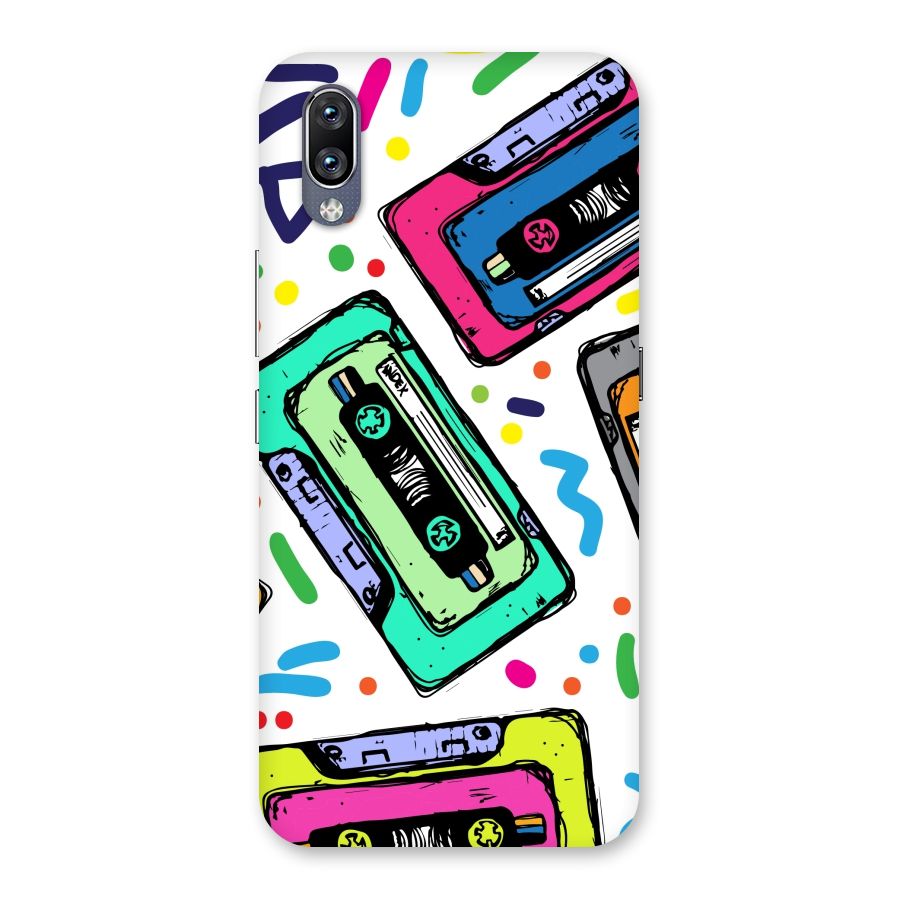 Cassette Pattern Back Case for Vivo NEX