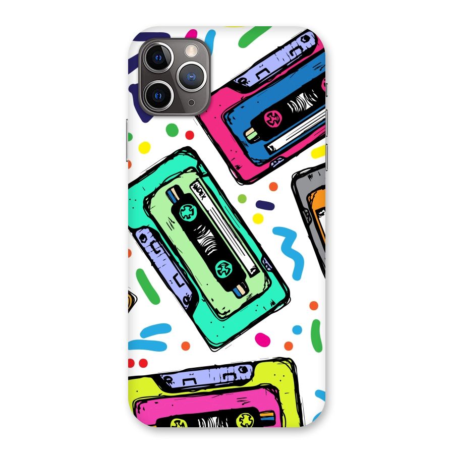 Cassette Pattern Back Case for iPhone 11 Pro Max