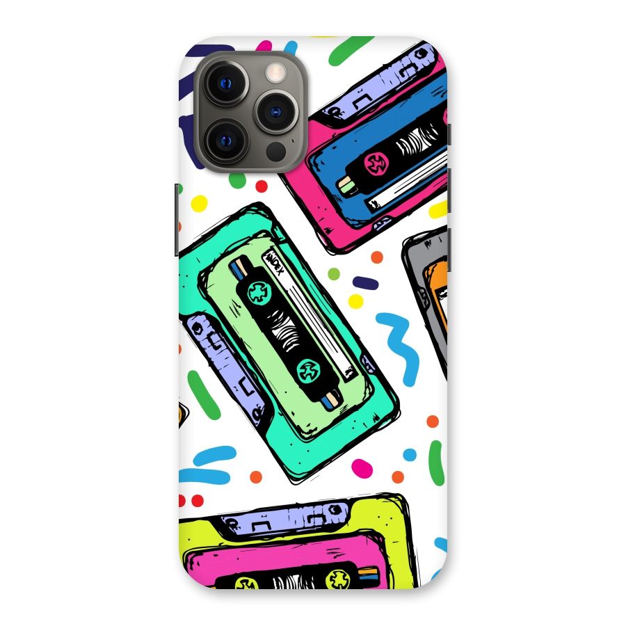 Cassette Pattern Back Case for iPhone 12 Pro Max