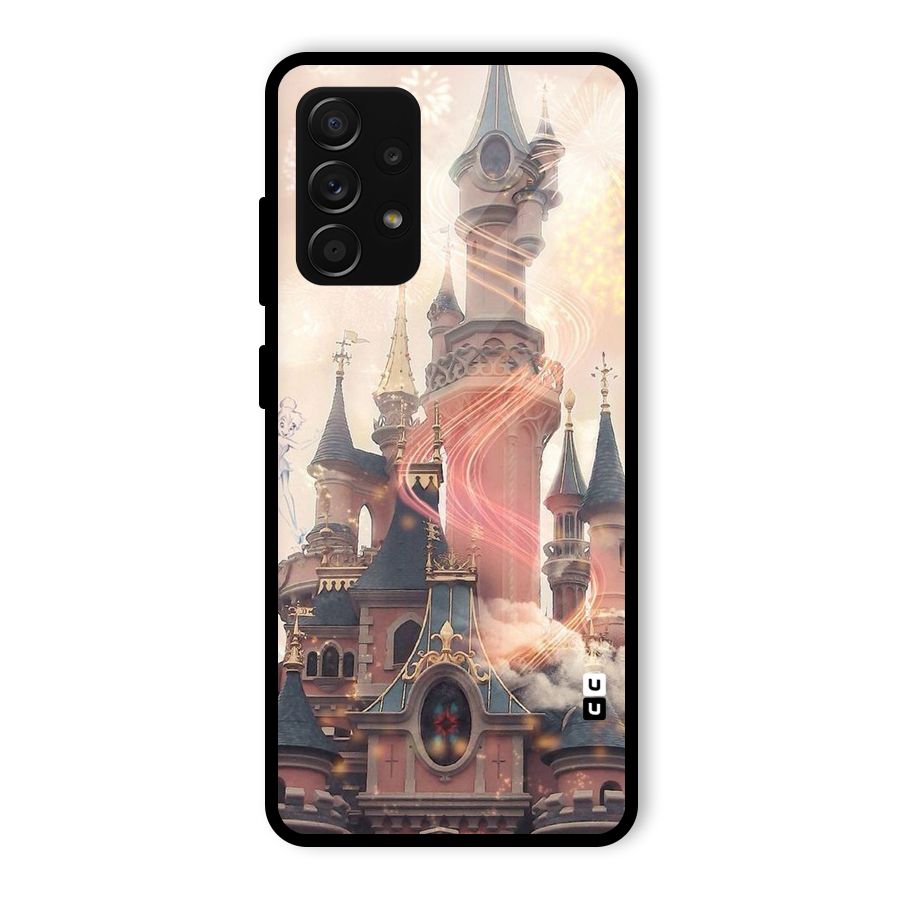 Castle Glass Back Case for Galaxy A53 5G