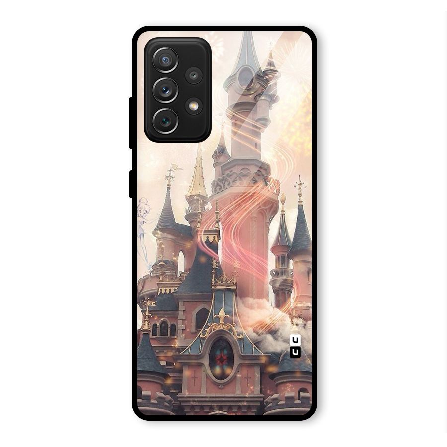 Castle Glass Back Case for Galaxy A72