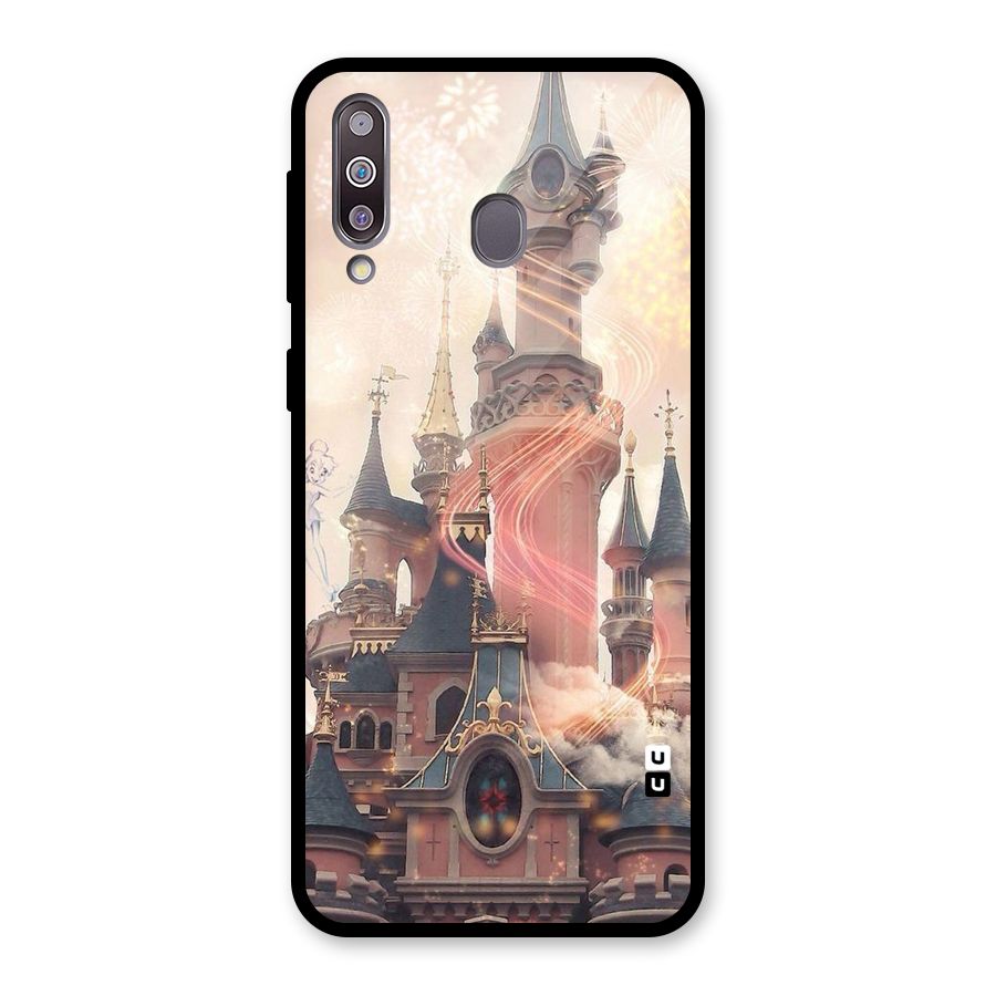 Castle Glass Back Case for Galaxy M30