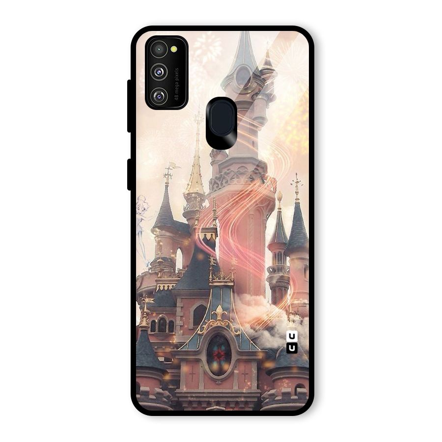 Castle Glass Back Case for Galaxy M30s