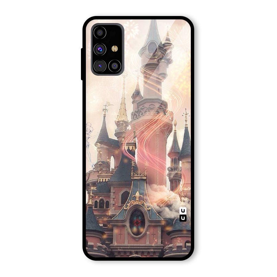 Castle Glass Back Case for Galaxy M31s