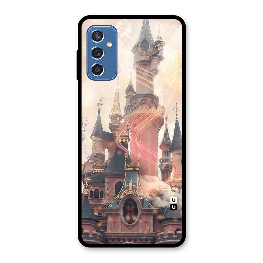 Castle Glass Back Case for Galaxy M52 5G
