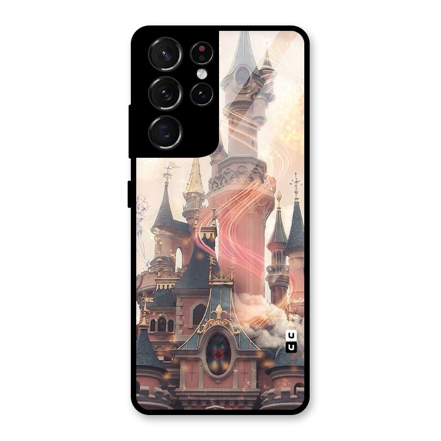Castle Glass Back Case for Galaxy S21 Ultra 5G