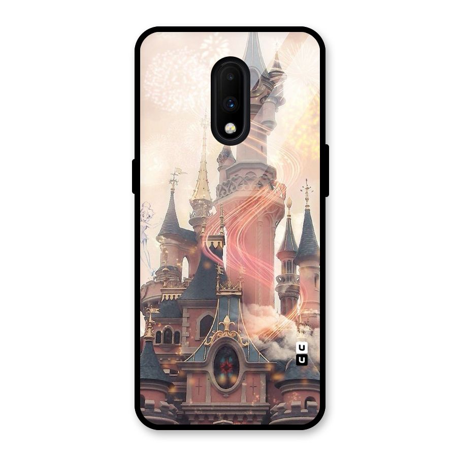 Castle Glass Back Case for OnePlus 7