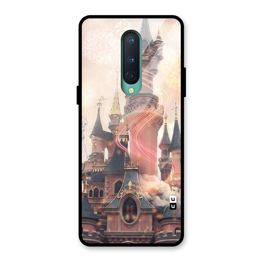 Castle Glass Back Case for OnePlus 8