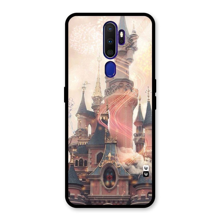 Castle Glass Back Case for Oppo A9 (2020)