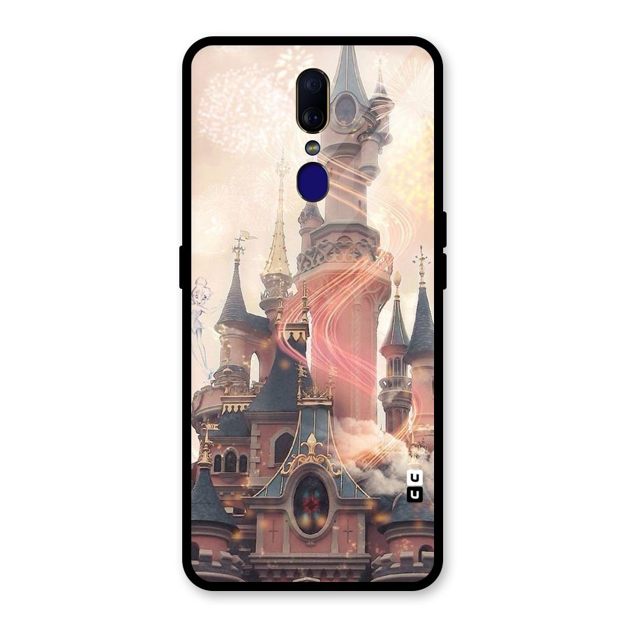 Castle Glass Back Case for Oppo F11