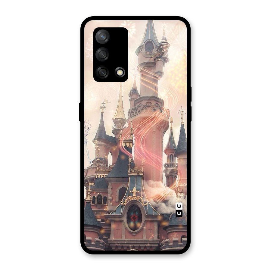 Castle Glass Back Case for Oppo F19