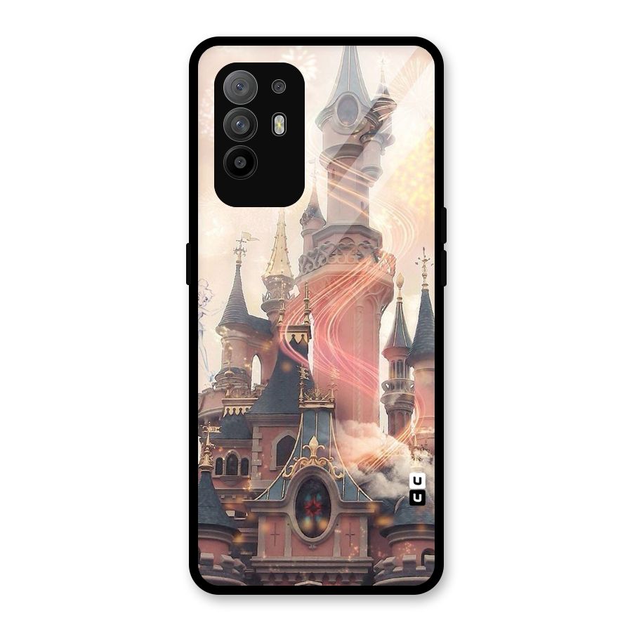 Castle Glass Back Case for Oppo F19 Pro Plus 5G
