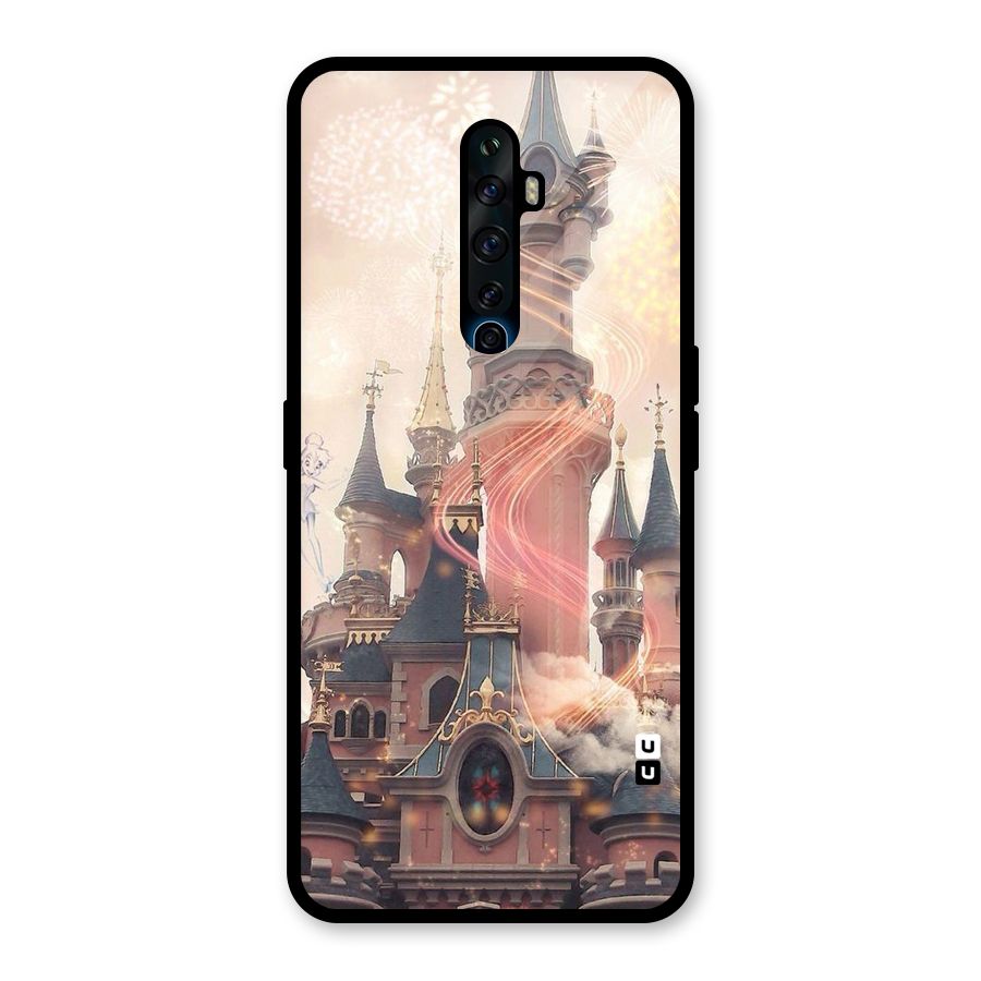 Castle Glass Back Case for Oppo Reno2 F