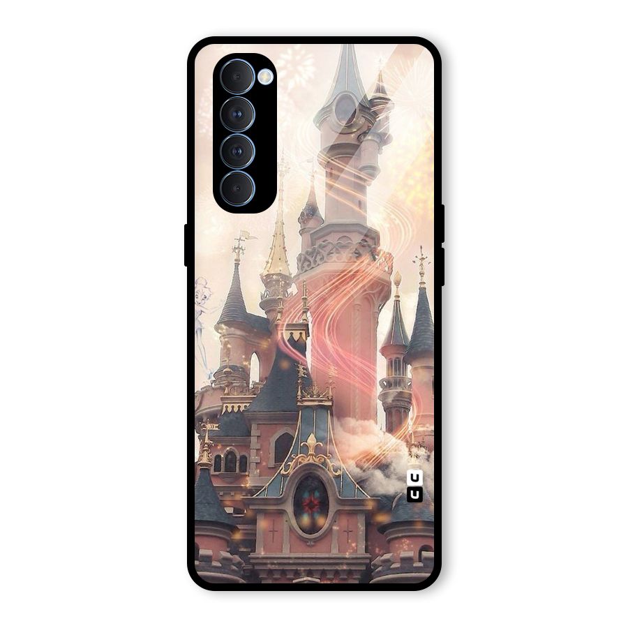 Castle Glass Back Case for Oppo Reno4 Pro
